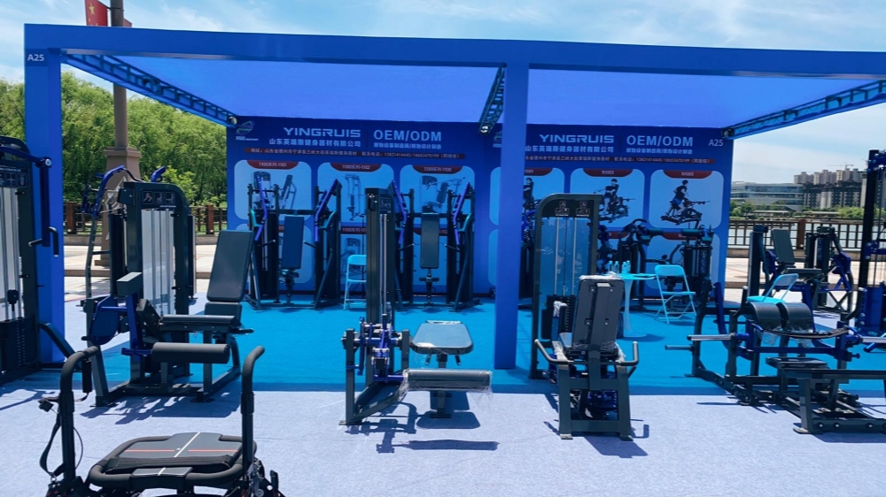 Yingruis Fitness сяє на Ningjin Fitness Equipment Expo 2026